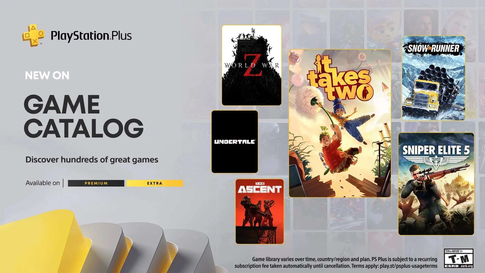 PlayStation Plus Extra и Deluxe июль 2023