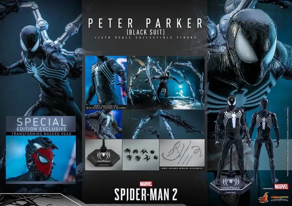 Новая экшн-фигурка Человека-паука из Spider-Man 2