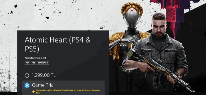 Демоверсия Atomic Heart для PS4 и PS5